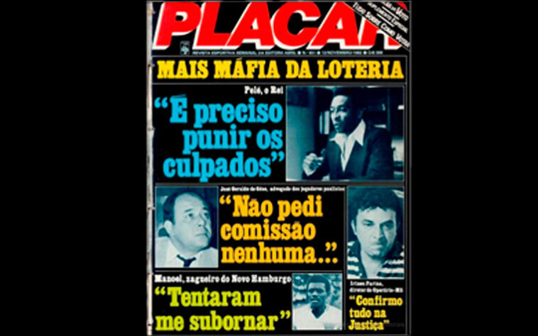 Em 1985, após três anos e dois meses de investigação, a Polícia Federal encerrou o inquérito sobre a Máfia da Loteria Esportiva, mas apenas 20 pessoas foram indiciadas pela dificuldade de encontrar provas.