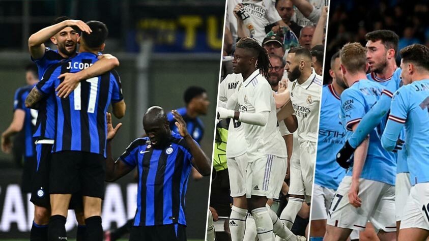 A Inter de Milão derrotou o Milan por 1 a 0 (3 a 0 no agregado), na última terça-feira (16), e avançou para a final da Champions League, que será disputada no dia 10 de junho, na Turquia. Agora, o clube italiano aguarda o resultado da outra semifinal. Na ida, Real Madrid e Manchester City empataram por 1 a 1, na Espanha. A partida de volta acontece hoje, às 16h, no Etihad Stadium, em Manchester. Confira nesta galeria as decisões de Champions League disputadas neste século: