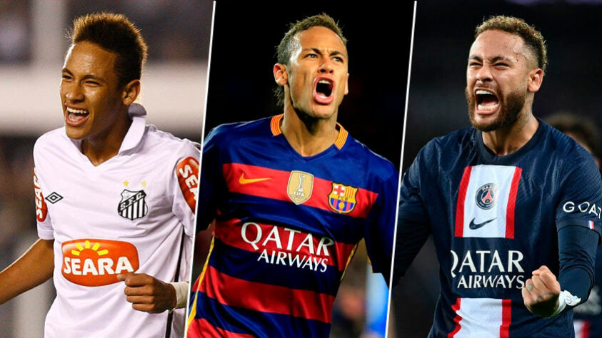 Nesta segunda-feira (05), é aniversário do craque brasileiro Neymar. Com passagens por Santos, Barcelona e PSG, o craque empilha momentos marcantes no futebol. Separamos os melhores nesta galeria. Confira!