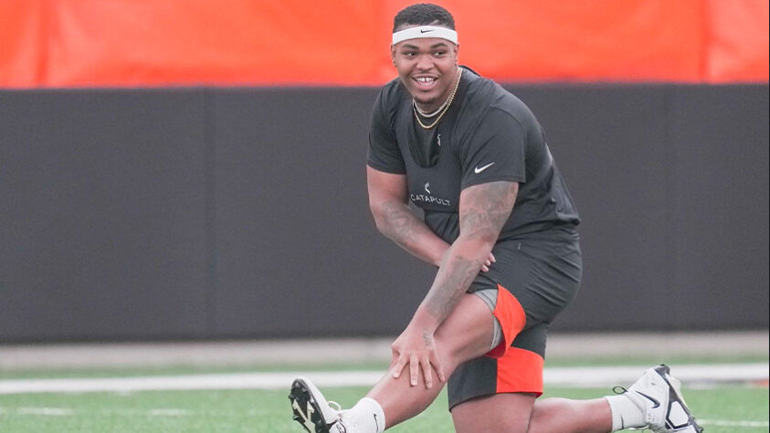 38ª posição: Orlando Brown jr. (Estados Unidos): Kansas City Chiefs (futebol americano) - recebe 48,6 milhões de dólares (aproximadamente R$ 243 milhões)