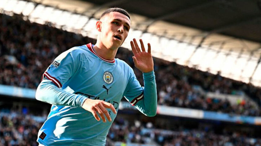 8º lugar - Phil Foden - atacante do Manchester City - 23 anos - valor de mercado: 110 milhões de euros (aproximadamente R$ 576,4 milhões).