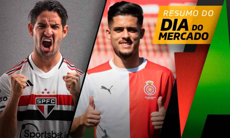 Corinthians quer lateral do City, São Paulo anuncia Alexandre Pato... tudo isso e muito mais a seguir no resumo do Dia do Mercado desta sexta-feira (26):