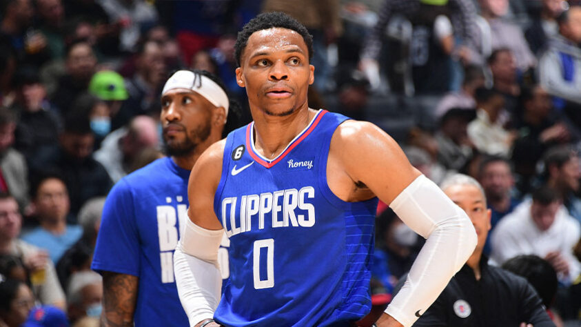 9º - Russell Westbrook - Total de assistências na NBA: 9.453 assistências