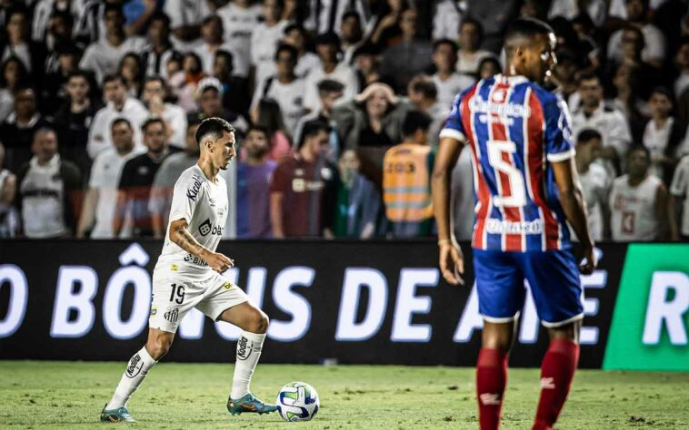 Pela partida de ida das oitavas de final da Copa do Brasil, o Santos ficou no empate com o Bahia. Em uma competição que é extremamente importante vencer em casa, o Alvinegro Praiano foi pouco letal diante do Tricolor de Aço. Veja as notas dos jogadores do Peixe! (Por Gabriel Teles)