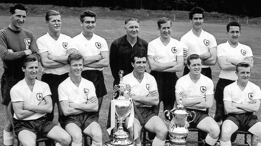 15º lugar: Tottenham Hotspur - 2 títulos (1950–51, 1960–61).