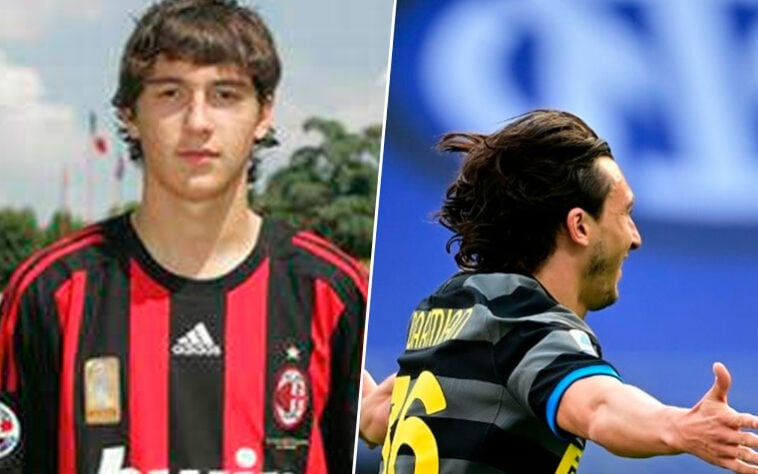 Matteo Darmian (zagueiro / italiano / 33 anos): Milan – 2006 a 2009 / Inter de Milão – 2020 até o momento.