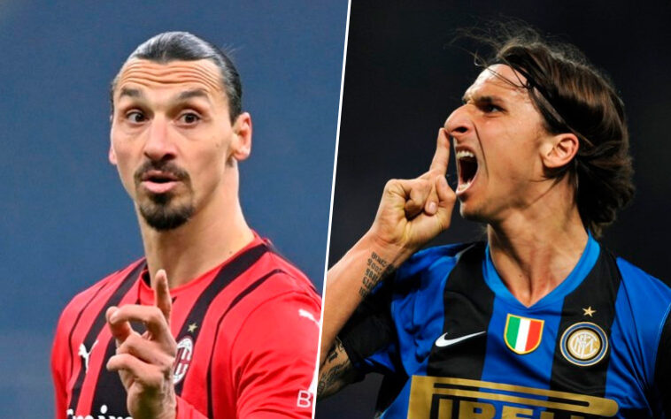 Zlatan Ibrahimovic (atacante / sueco / 41 anos): Inter de Milão – 2006 a 2009 / Milan – 2010 a 2012 e 2020 até o momento. 