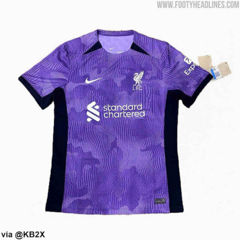 Liverpool: camisa 3 - vazada na internet