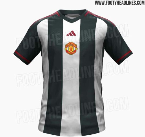 Manchester United: camisa 2 - vazada na internet