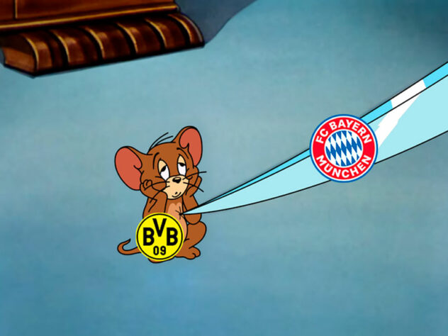 Borussia Dortmund perde o título do Campeonato Alemão para o Bayern de Munique e sofre com memes nas redes sociais.