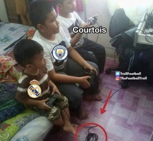 Torcedores fazem memes com goleada do Manchester City sobre o Real Madrid pela Champions League