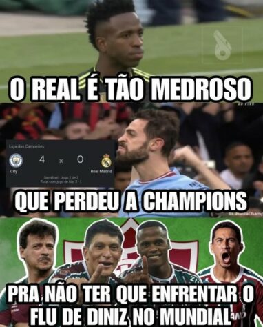 Torcedores fazem memes com goleada do Manchester City sobre o Real Madrid pela Champions League