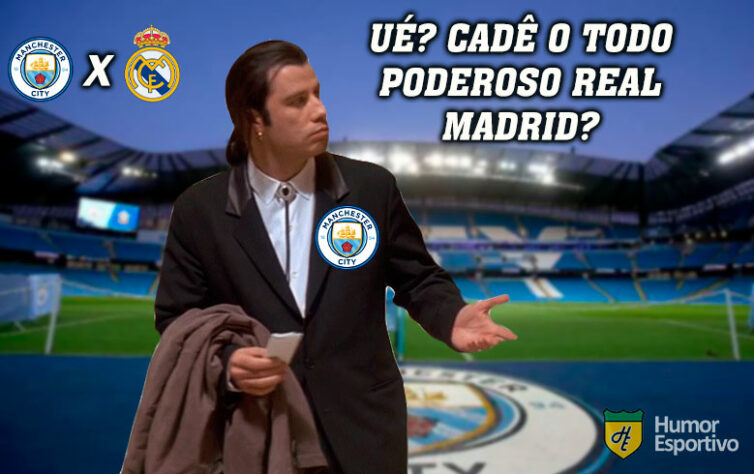 Torcedores fazem memes com goleada do Manchester City sobre o Real Madrid pela Champions League