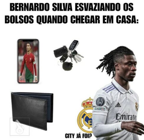 Torcedores fazem memes com goleada do Manchester City sobre o Real Madrid pela Champions League