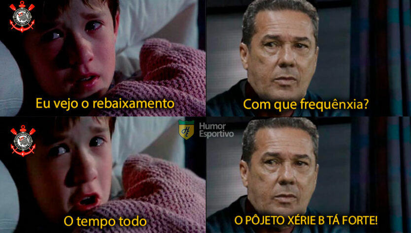 Na zona de rebaixamento, Corinthians sofre com os memes após derrota para o Flamengo