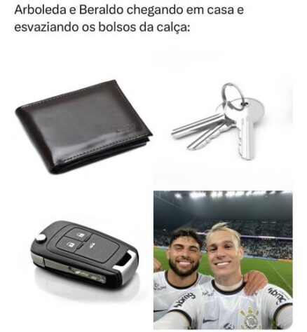 Tabu mantido e arbitragem polêmica: os memes do empate entre Corinthians e São Paulo na Neo Química Arena.