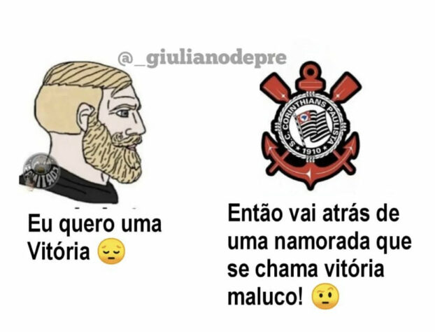 Tabu mantido e arbitragem polêmica: os memes do empate entre Corinthians e São Paulo na Neo Química Arena.