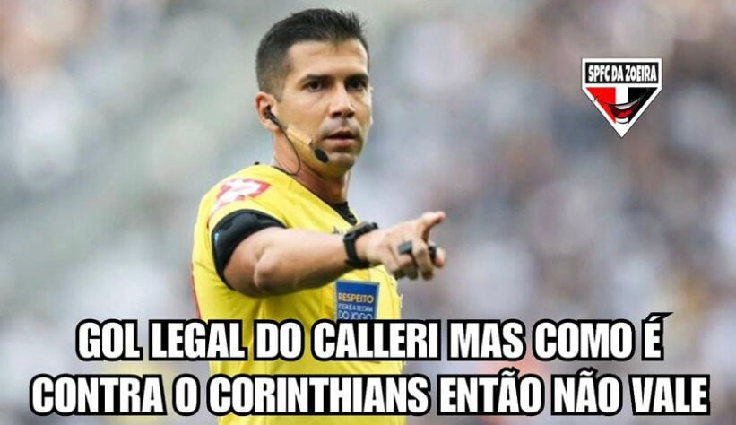 Tabu mantido e arbitragem polêmica: os memes do empate entre Corinthians e São Paulo na Neo Química Arena.