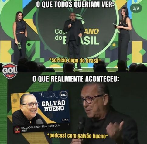 Os melhores memes do sorteio das oitavas de final da Copa do Brasil