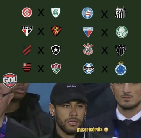 Os melhores memes do sorteio das oitavas de final da Copa do Brasil