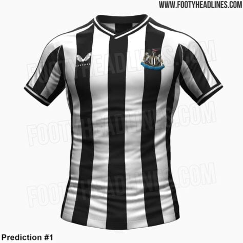 Newcastle: camisa 1 - vazada na internet