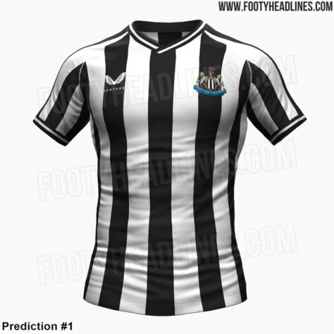 Newcastle: camisa 1 - vazada na internet