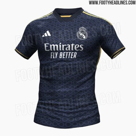 Real Madrid: camisa 2 vazada na internet