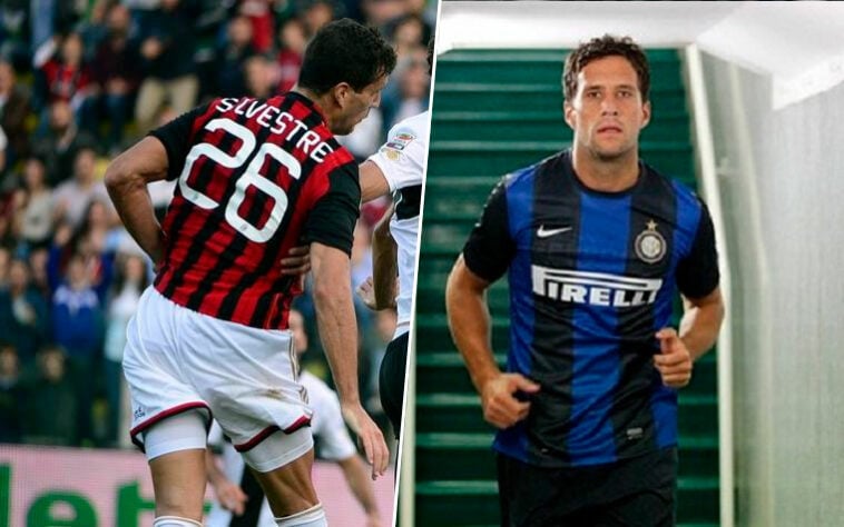 Matías Silvestre (zagueiro / argentino / 38 anos): Inter de Milão – 2012 a 2013 / Milan – 2013 a 2014.