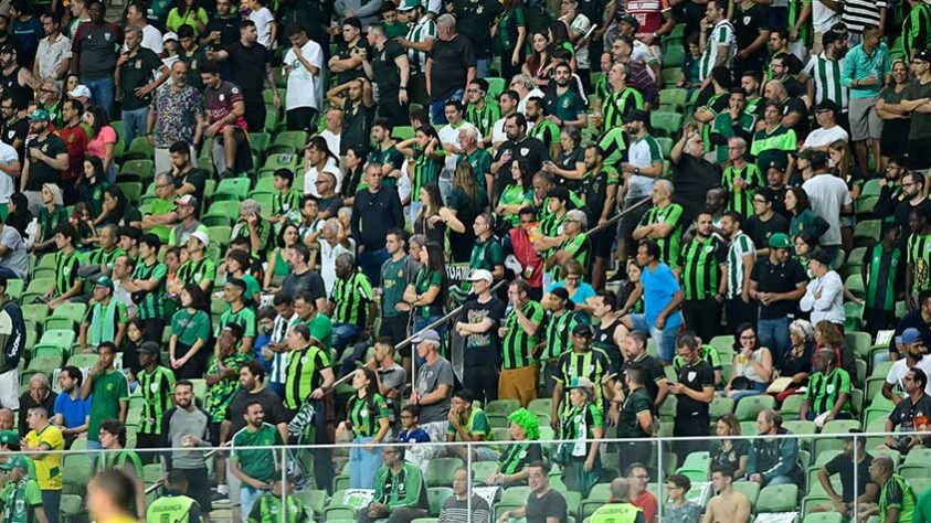 19º lugar - América-MG - média de 5.392 torcedores.