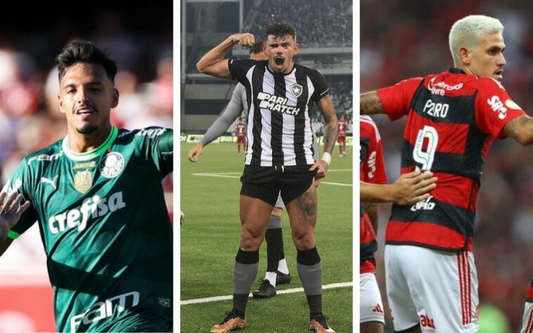 A 10ª rodada do Campeonato Brasileiro terminou. Líder, o Botafogo manteve a diferença de dois pontos do Palmeiras. O Flamengo ultrapassou Grêmio e Atlético-MG e entrou no G4. Na disputa contra o rebaixamento, o Corinthians segue um ponto na frente do Goiás, primeiro time do Z4. Confira a tabela e as chances dos clubes de acordo com o departamento de probabilidades da Universidade Federal de Minas Gerais.