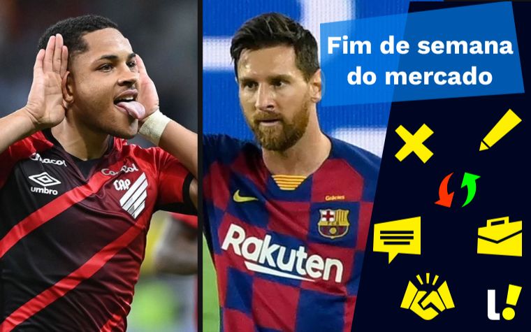 Vitor Roque mais próximo do Barcelona, Inter Miami tem acerto ex-companheiro de Messi... tudo isso e muito mais você confere no resumo do Fim de Semana do Mercado!