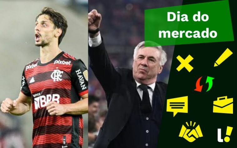 Clube da Série A quer Rodrigo Caio, CBF e Ancelotti 'batem o martelo', Vasco se interessa por zagueiro do Santos... Tudo isso e muito mais no Dia do Mercado desta segunda-feira (19)!