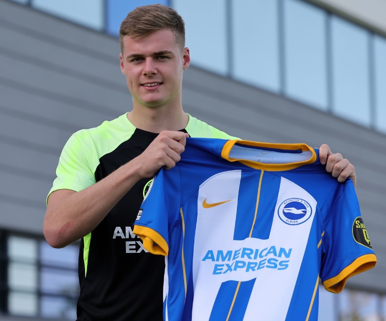 12º lugar: Evan Ferguson (inglês / Brighton) - 94 milhões de euros 