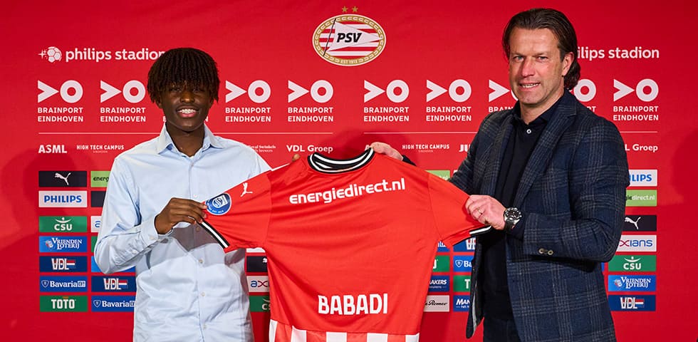 42º lugar: Isaac Babadi, atacante holandês (PSV-HOL).