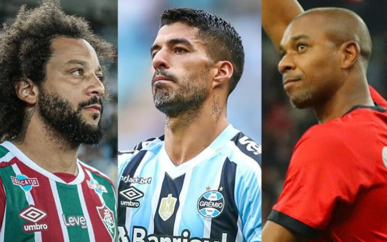 A possibilidade de aposentadoria do atacante Luis Suárez ganhou força nos últimos dias. Caso o Grêmio perca um de seus principais nomes do elenco, o futebol brasileiro terá menos um jogador de Copa do Mundo em atividade no país. Nesta galeria, confira a lista de jogadores que já disputaram o principal torneio de seleções do planeta e agora defendem seus clubes no Brasileirão. 