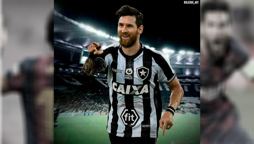 Messi no Brasil? Torcedores sonham com craque vestindo camisas de clubes  brasileiros – LANCE!