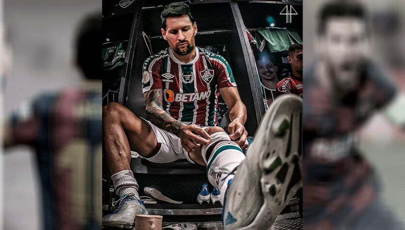 Lionel Messi no Fluminense: torcedores fazem montagens e sonham com contratação do craque argentino, de saída do PSG.