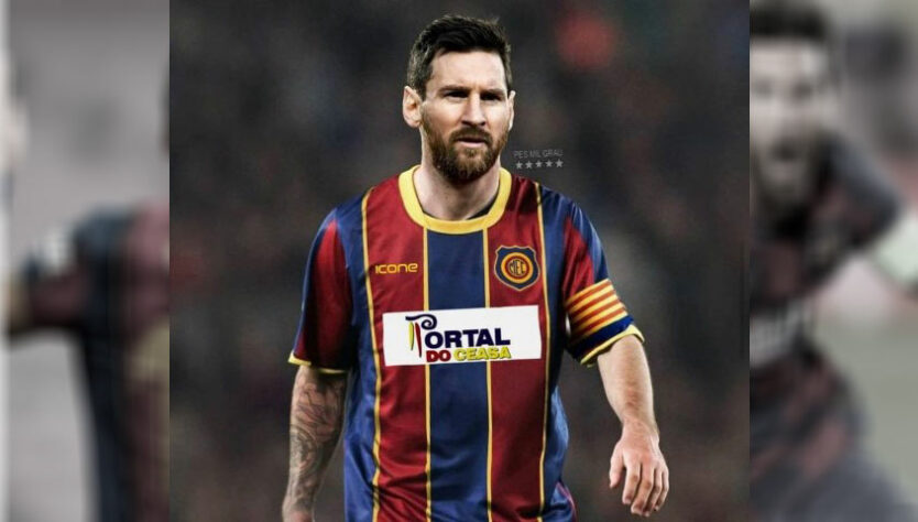 Lionel Messi no Madureira: torcedores fazem montagens e sonham com contratação do craque argentino, de saída do PSG.