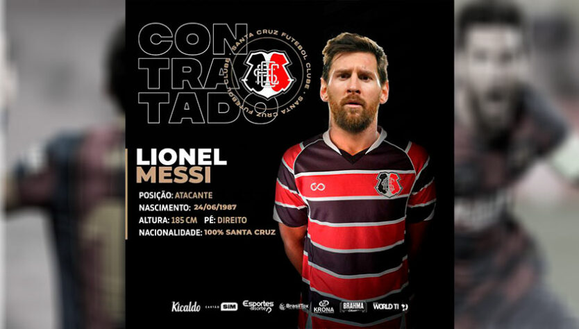 Messi no Brasil? Torcedores sonham com craque vestindo camisas de clubes  brasileiros – LANCE!