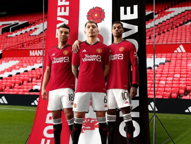 Manchester United: camisa 1 - lançada oficialmente
