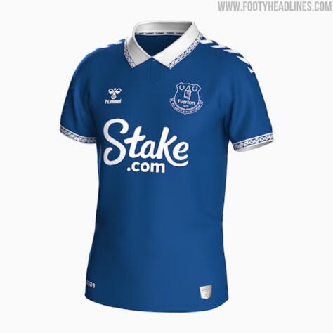Everton: camisa 1 - lançada oficialmente