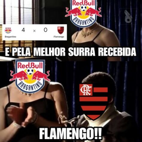 Os melhores memes da vitória do RB Bragantino por 4 a 0 sobre o Flamengo pela 11ª rodada do Brasileirão
