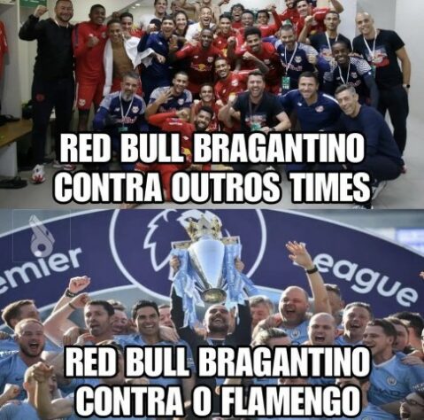 Os melhores memes da vitória do RB Bragantino por 4 a 0 sobre o Flamengo pela 11ª rodada do Brasileirão