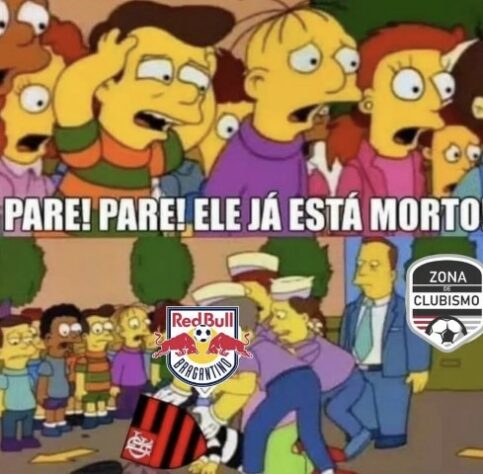 Os melhores memes da vitória do RB Bragantino por 4 a 0 sobre o Flamengo pela 11ª rodada do Brasileirão