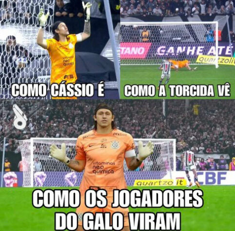 Torcedores fazem memes após vitória do Corinthians sobre o Atlético-MG e classificação às quartas de final da Copa do Brasil.