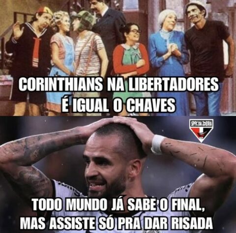 Vai um suquinho aí? Corinthians é alvo de memes após derrota para o Independiente del Valle e eliminação precoce na Libertadores.