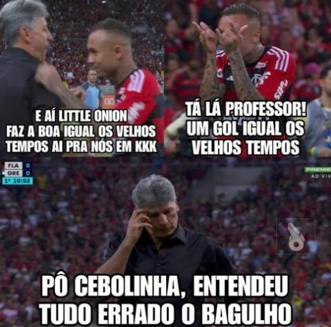 Os melhores memes da vitória do Flamengo sobre o Grêmio pela 10ª rodada do Brasileirão