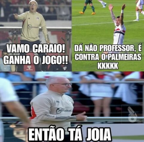 Os melhores memes da vitória do Palmeiras sobre o São Paulo pela 10ª rodada do Brasileirão.