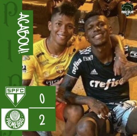 Torcedores resgataram foto do zagueiro Arboleda com a camisa do Palmeiras.