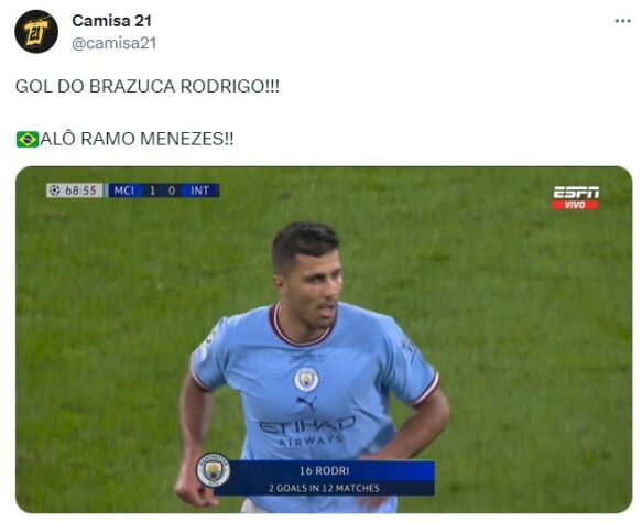 Os melhores memes do título inédito do Manchester City na Champions League